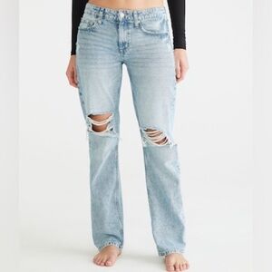 Aeropostale Light Blue Baggy Jeans